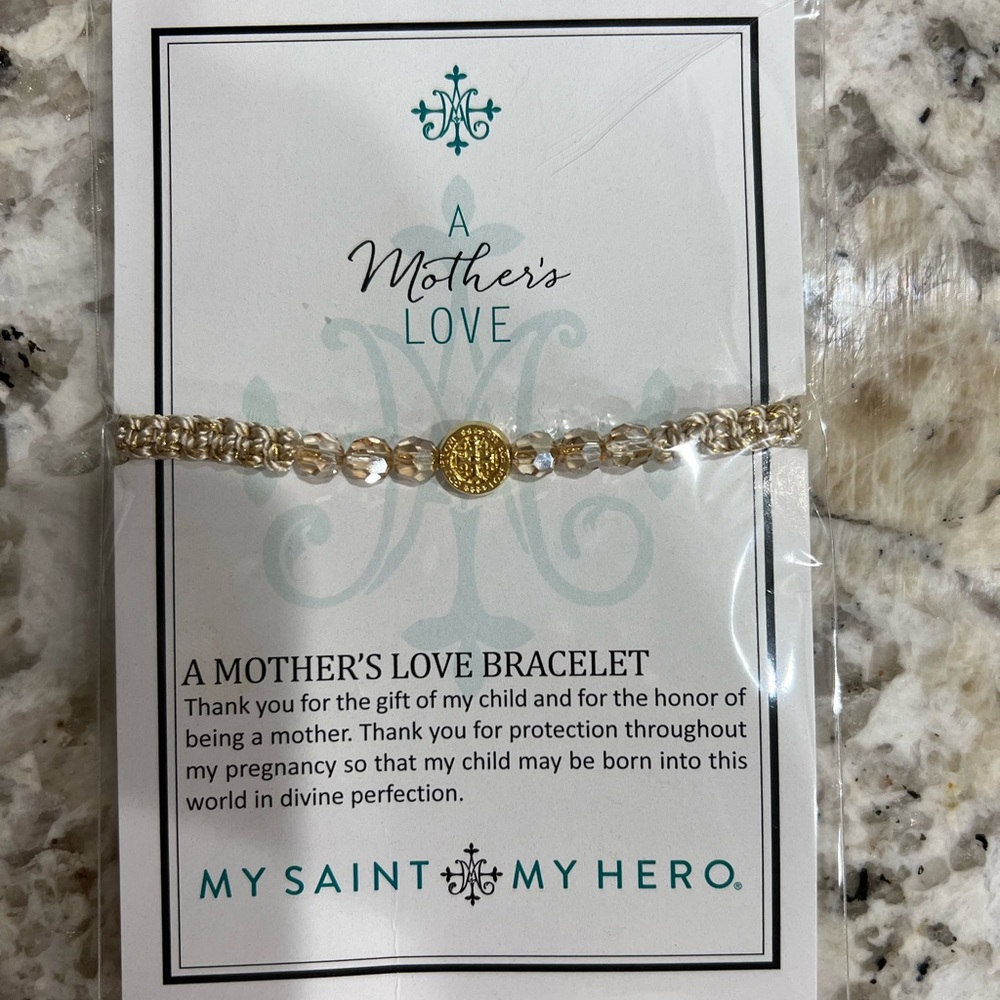 My Saint My Hero Mother bracelet
